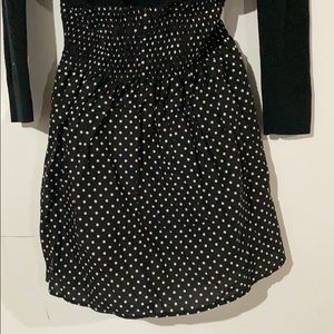 Polka dot skirt